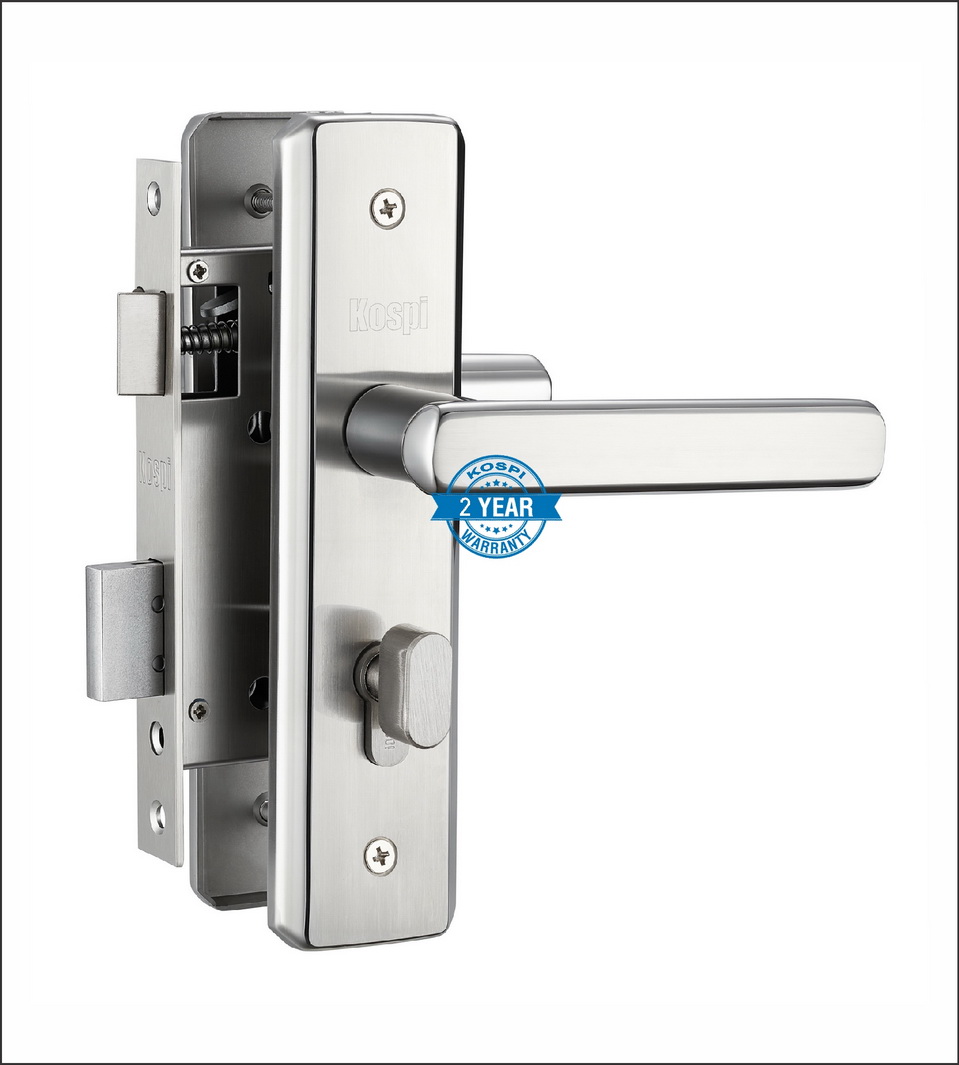Khóa cửa tay gạt INOX hiệu Kospi MF-59 