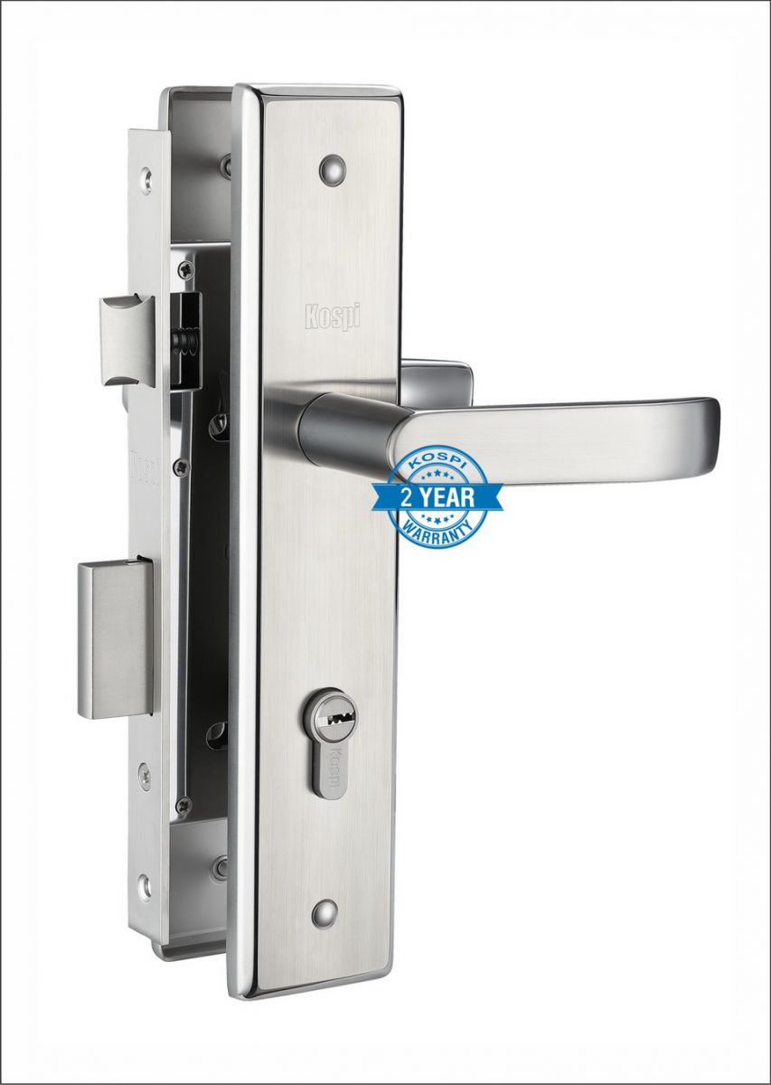 Khóa cửa tay gạt INOX hiệu Kospi LA-52