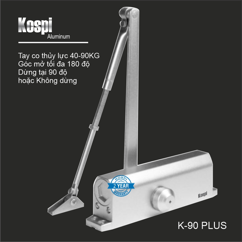 Tay co thủy lực Kospi K90-PLUS